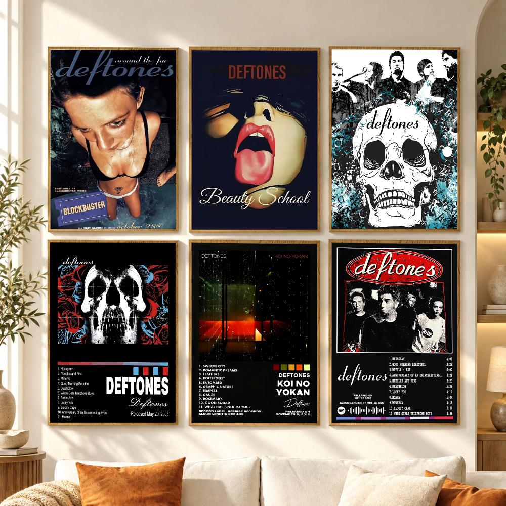 Live Rock - Nu Metal Rock Band D-Deftones Poster