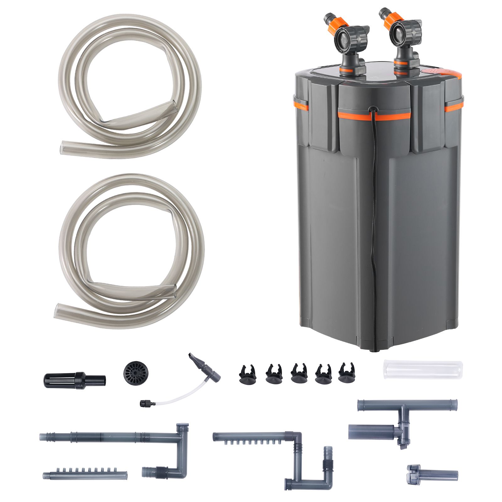 Reef Tank Filter - Aquarium Filter 528GPH, 5-Stage Canister Filter