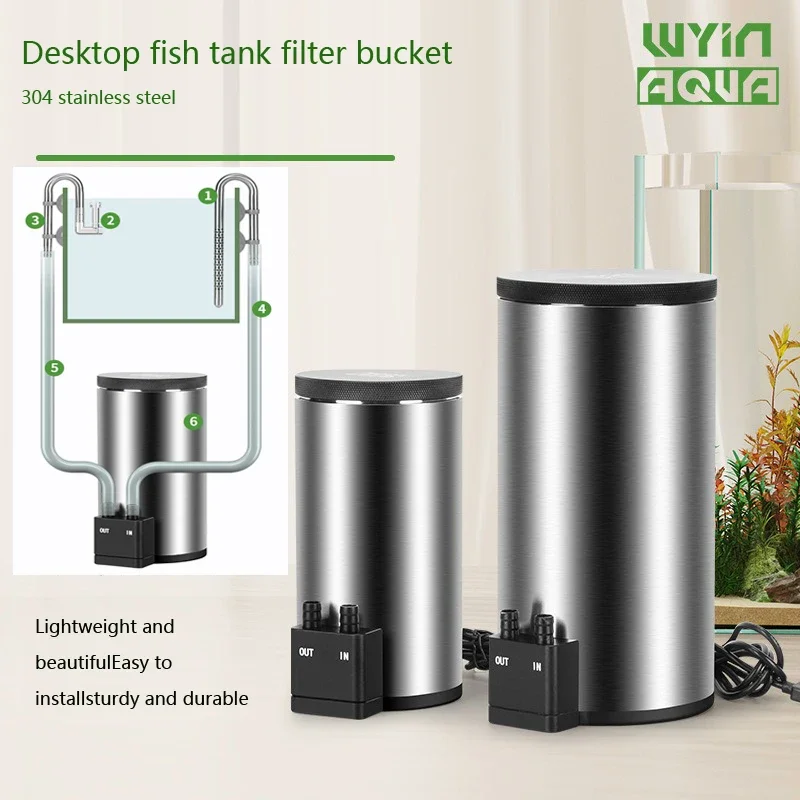 Silent Desktop Aquarium Filter - Reef Tank Filter review and price