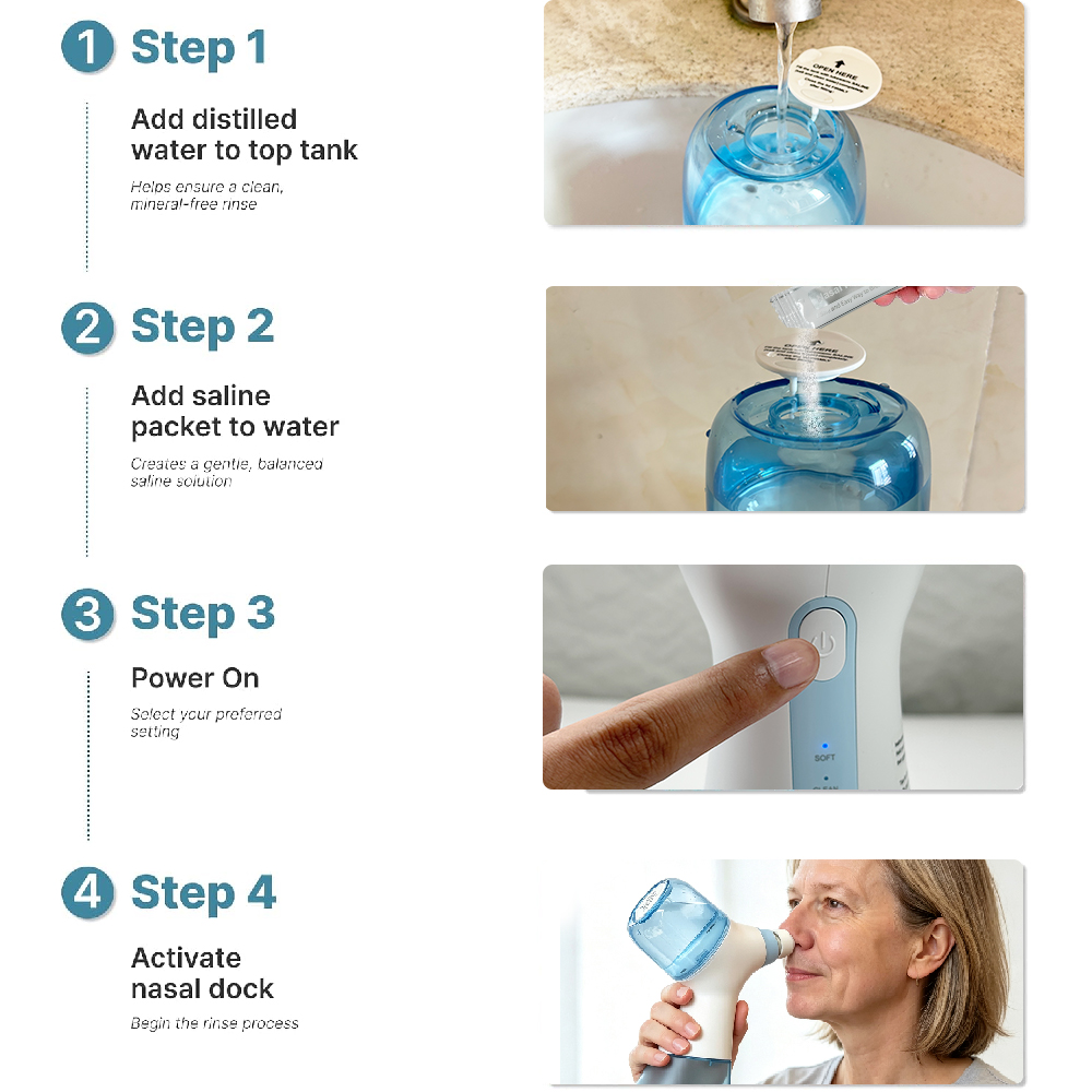 Nasal Irrigation System Electr - Saltwater Tank review and price