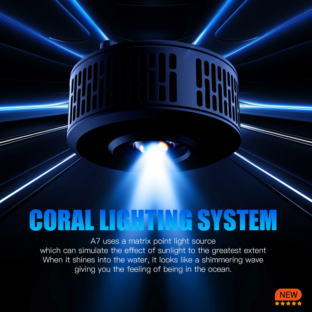 A7 III WiFi App Control Full S - Aquarium Marine Lights review and price