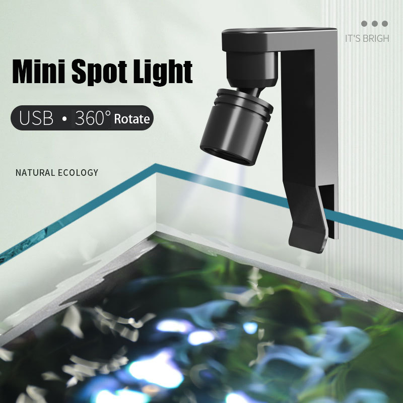 USB Clamp Light Waterproof Whi - Aquarium Marine Lights review and price