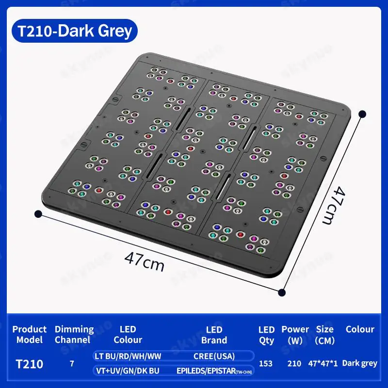 TLF KASSRAY T210 210W Full Cov - Reef Lighting review and price